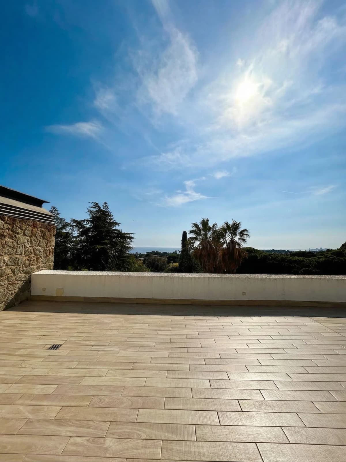 Terrasse mit Meerblick