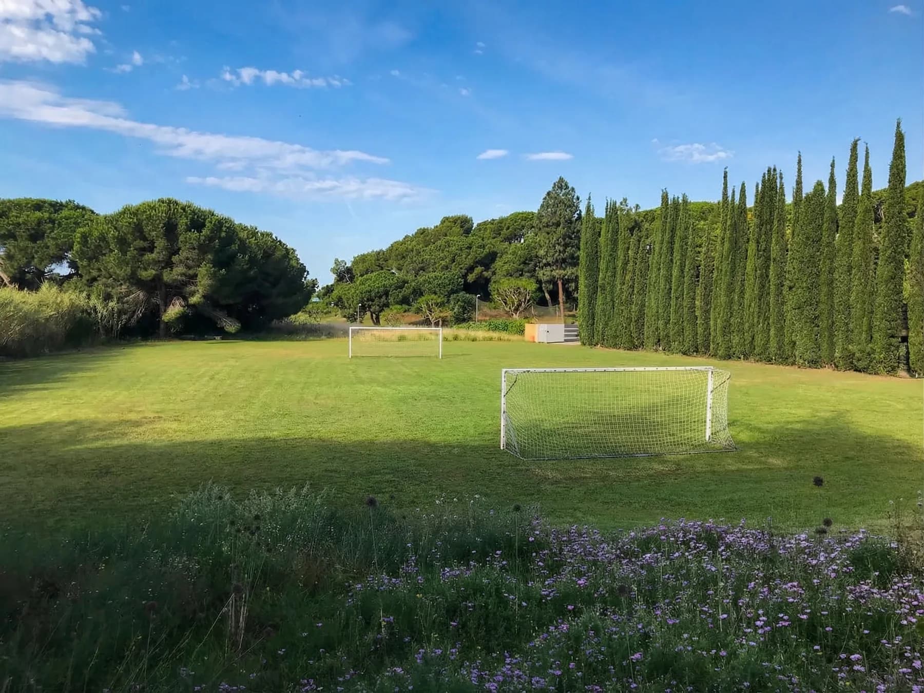 Football pitch