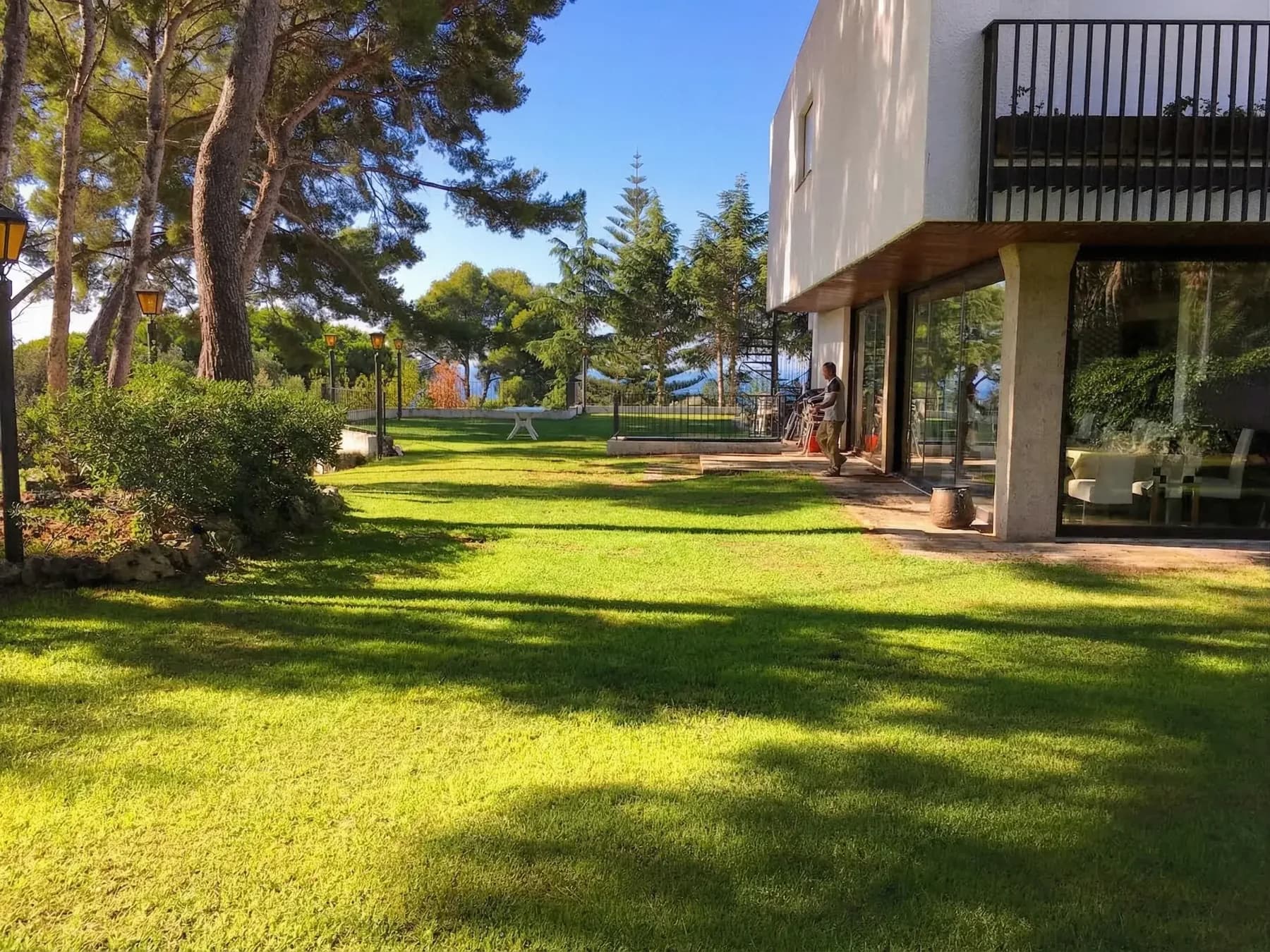 Garden and views